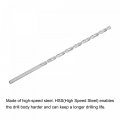 Uxcell Hss High Speed Steel Extra Long Twist Drill Bits 6mm Diameter 200mm Length For Hardened Metal Woodwork Plastic Aluminum