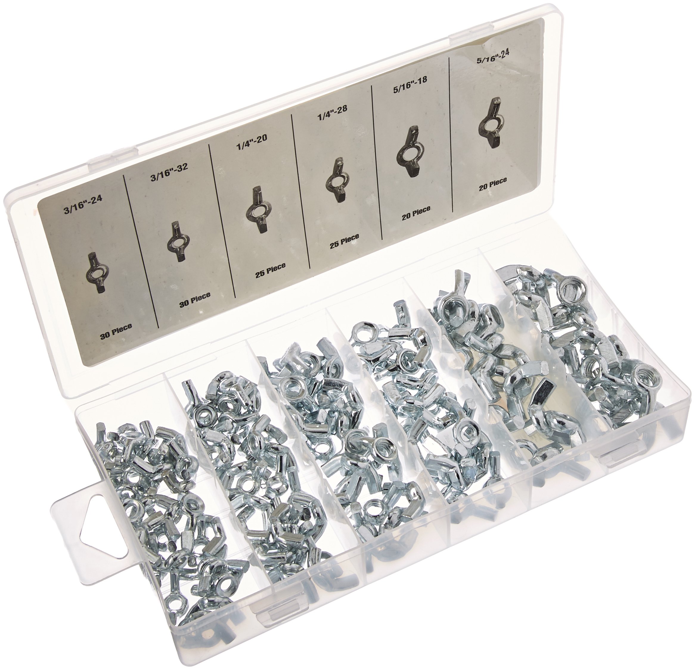 150 Piece Wing Nut Assortment