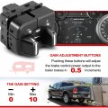 A-premium Trailer Brake Control Switch Compatible With Ram 1500 2014-2020 2500 3500 4500 5500 2013-2018 Dodge Durango 2019-2020