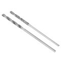 2pcs 1mm 1 7mm Metric Diamond Coated Twist Drill Bits High-speed Steel Tipped Tiles For Jewelry Beach Glass Shells Lapidary 