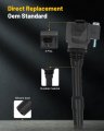 Ocpty 4 Ignition Coils Wilth Iridium Spark Plugs Fit For Mini Cooper 230i 340i 530e 530i 540i 740i X1 I8 2138643360 C-974 C1842