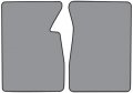 Die Cut Loop Complete Carpet Floor Mats Fits 1964-1966 Gmc I1000 Fawn Sandalwood 