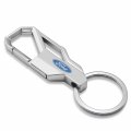 Ipick Image Compatible With Ford Logo Silver Carabiner-style Snap Hook Metal Key Chain