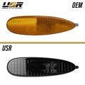 Usr 04-06 Gto Side Marker Lights Smoke Front Bumper Sidemarkers Lamps Set Left Right For 2004-2006 Pontiac Smoked Lens With