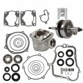 Complete Engine Cylinder Piston Gasket Crank Kit Replacement For Yamaha 2002-2014 Yz85 
