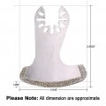 Diamond Carbide Blade 2-1 4 Inch Oscillating Multitool For Bosch Craftsman Chicago Cougar 5pcs