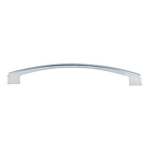 25 Pack Rok Hardware 6-5 16 160mm Hole Bow Arch Style Chrome Kitchen Vanity Dresser Cabinet Pull Handle 6-25 32 172mm Overall