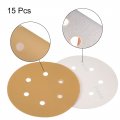 Uxcell 6 Holes Hook And Loop Sanding Discs 600 Grit Aluminum Oxide Sandpaper For Random Orbit Sander Wood Metal Wet Dry