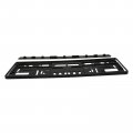 Wgl Universal Euro License Plate Tag Holder Fits For All Car Brands With Flat Shape Of The Bumpers 