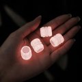 Ford Mustang Mach E Glow In The Dark Tire Valve Caps Black Orange Set Of 4 Universal Fit For Cars Suvs And Trucks 0 6 X 75