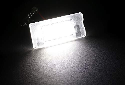 Eparts White Led 6000k License Plate Lights For 2007-2015 Mini Cooper R56 R57 R58 R59
