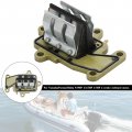 Topteng Reed Valve Assy 63v-13610-00 63w-13610 Fit For Yamaha Parsun Hidea 9 9hp 13 5hp 15hp 2 Stroke Outboard Motor