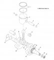 Polaris Snowmobile Standard Piston Genuine Oem Part Qty 1