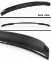 Gt Style Carbon Fiber Rear Window Roof Spoiler Compatible With For 2015-2022 Ford Mustang S550 Gt350