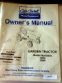 International 1863 1864 Garden Tractor Operators Manual 