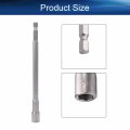 Bettomshin 3 Pcs 1 4 Quick-change Hex Shank 8mm Magnetic Nut Setter Driver Drill Bit 150mm Length Metric