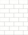 Brewster 2767-23750 Galley Subway Tile Wallpaper Off-white 