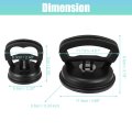 Car Dent Puller Removal Kit Automotive Body Repair Tool Pulling Suction Cup Universal Small Big Handle Remover Rubber Abs Black
