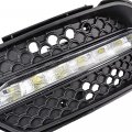 2pcs Xenon White Led Drl Daytime Running Lights Compatible With 2008-2011 Mercedes W204 Sport C300 C350