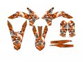 2015 Xcf Jester Orange Senge Graphics Base Kit For Ktm 