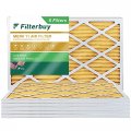 Filterbuy 12x30x1 Air Filter Merv 11 Allergen Defense 6-pack Pleated Hvac Ac Furnace Filters Replacement Actual Size 63 X 29 50 