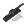 Aexit 42mm Zinc Alloy Right Hand Screw Fixed Crescent Window Sash Lock Dark Gray B631552de5148842d225e98fc7bc061b