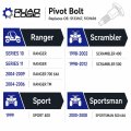 Right Swing Arm Pivot Bushing For Polaris Ranger Scrambler Replaces Oe And Rear Suspension Location