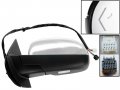 Apa Replacement Power Folding Mirror Fits 2009-2014 Tahoe Yukon Suburban With Led Arrow Signal Blind Spot Detection Heated 