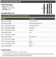 Front And Rear Shock Absorber Kit Set Of 4 Compatible With 1997-2006 Jeep Wrangler