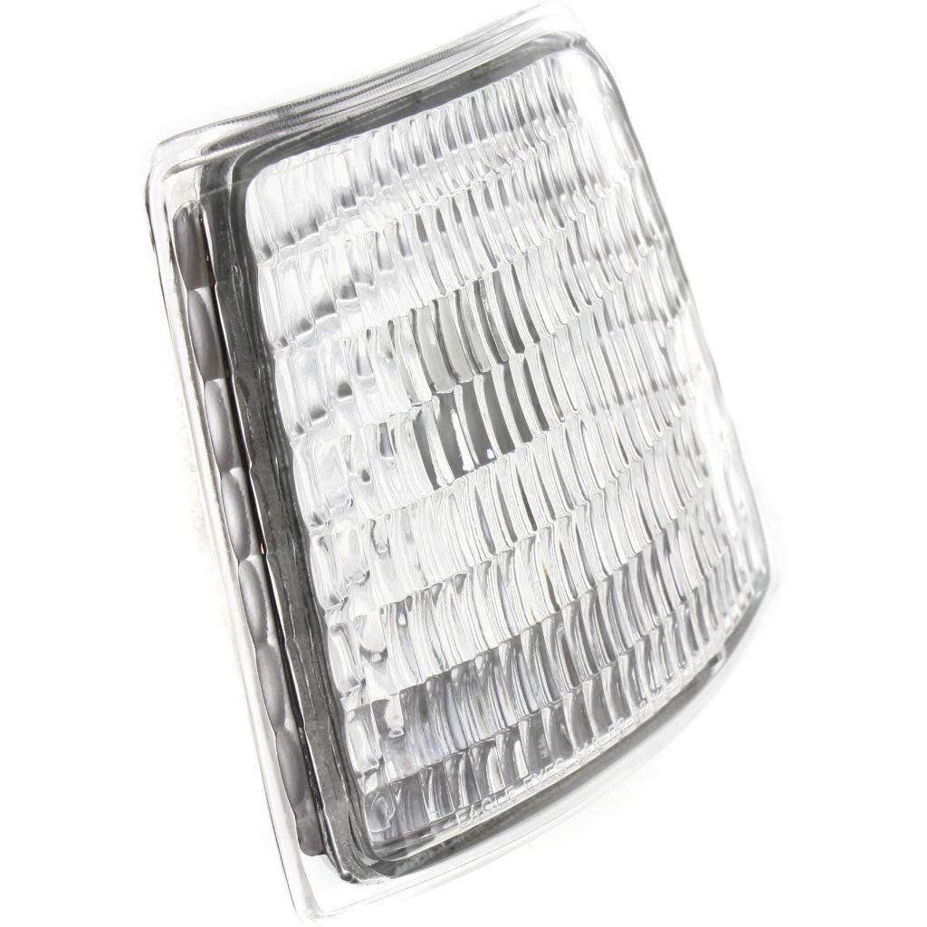 Ford F150 F250 F350 1992 1997 Side Marker Light Assembly Driver Front Fender Mounted Clear Lens Replacement For Fo2550110