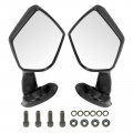 Topteng Rearview Mirrors Left And Right Short Stem Version Fit For Yamaha Yzf-r3 2015-2021 Abs Yzf-r25 2014-2021 Nmax 125 155