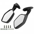 Topteng Rearview Mirrors Left And Right Short Stem Version Fit For Yamaha Yzf-r3 2015-2021 Abs Yzf-r25 2014-2021 Nmax 125 155