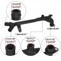 X Autohaux Engine Water Coolant Pipe 2712001552 For Mercedes-benz C230 2003 2004 2005 Plastic Black