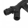 X Autohaux Engine Water Coolant Pipe 2712001552 For Mercedes-benz C230 2003 2004 2005 Plastic Black