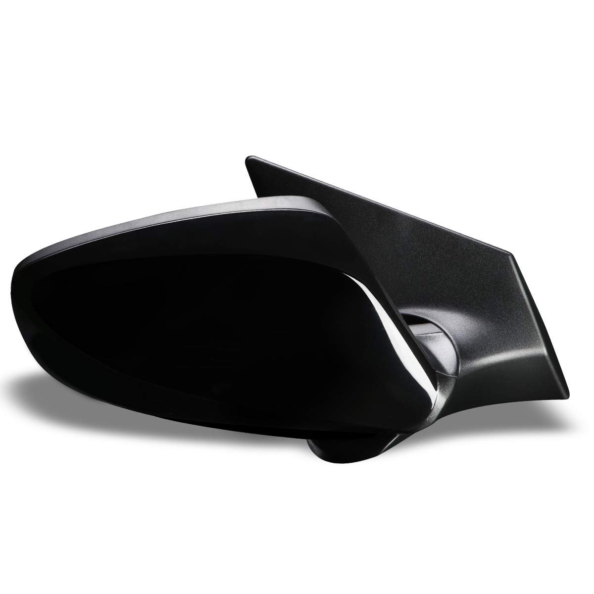 Powered And Heated Passenger Right Side View Door Mirror For Hyundai Elantra Sedan 2011 To 2013 Manual Folding Textured Black