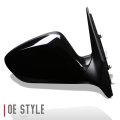 Powered And Heated Passenger Right Side View Door Mirror For Hyundai Elantra Sedan 2011 To 2013 Manual Folding Textured Black