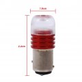 Fydun Strobe Flashing Led Projector Bulbs For Car Tail Brake Lights 1157 2357 2pcs Red