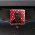 Black Ragdoll Tiffany Cat Kitten Hearts Love Tow Trailer Hitch Cover Plug Insert
