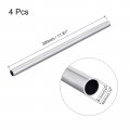 Uxcell 6063 Aluminum Round Tube 20mm Od 17mm Inner Dia 300mm Length Pipe Tubing 4 Pcs