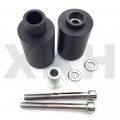 Motorcycle No Cut Frame Slider Crash Protector For 2003 2004 Suzuki Gsxr 1000 Gsx-r Black By Smt-moto