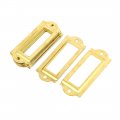 Uxcell Post Office File Drawer Label Tag Name Card Holder Bronze Tone 30pcs