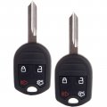 Ocpty 2x Uncut Keyless Entry Remote Control Key Fob Transmitter For Specific Ford For Lincoln Mercury Mazda Tribute Series