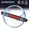 Led 3rd Brake Light For Silverado 07-14 Fit Gmc Sierra For H-ummer H3t 09-10 Third Cargo Chrome Housing Smoke Lens