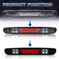 Led 3rd Brake Light For Silverado 07-14 Fit Gmc Sierra For H-ummer H3t 09-10 Third Cargo Chrome Housing Smoke Lens