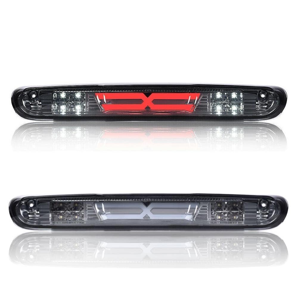 Led 3rd Brake Light For Silverado 07-14 Fit Gmc Sierra For H-ummer H3t 09-10 Third Cargo Chrome Housing Smoke Lens