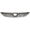 Toyota Camry Grille Assembly 2005 2006 Plastic Chrome Shell With Painted Silver Insert Le Xle Model To1200267 5310106050 