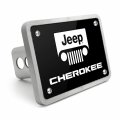 Ipick Image Made For Jeep Cherokee Uv Graphic Black 3 8 Thick Solid Billet Aluminum 2 Inch Tow Hitch Cover