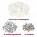 Uxcell 80 Pcs Circuit Board L Shape Insulated Pcb Spacer 20mm Standoffs Mounting Feet Supporting Height With Screws White