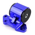 Auto Dynasty Compatible With Honda Civic Acura Integra B D Series Mt 3pcs Billet Aluminum 2-bolt Engine Mount Kit Blue