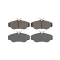 Front Brake Pads For Land Rover Discovery 1999 2000 2001 2002 2003 2004 Low Metallic Friction 5 70 In Inner Pad Width 